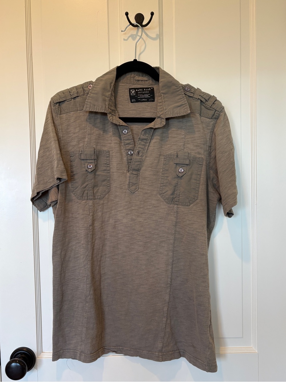 Marc Ecko Khaki Polo Shirt